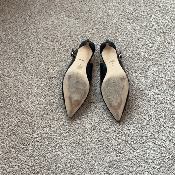 Coach Kitten Heel Slingbacks - Picture 6 of 9
